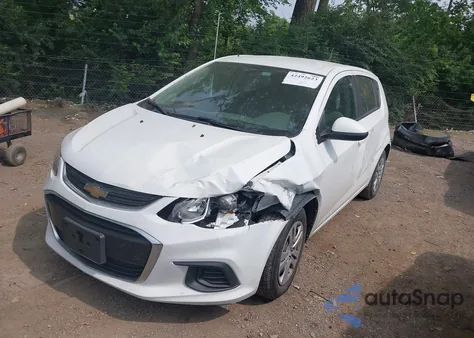 2017 Chevrolet Sonic Lt Auto from USA, damaged, VIN 1G1JG6SH6H4158961